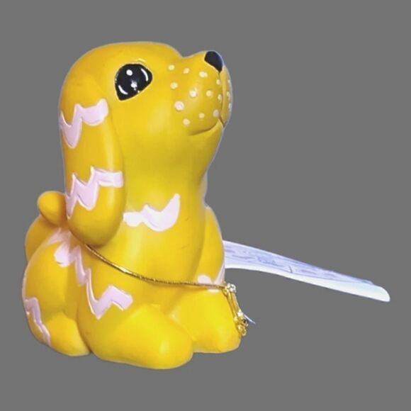 PUP/ DOG by CARLTON CARDS FENG SHUI CHINESE ZODIAC Ceramic w/Booklet - Picture 6 of 11